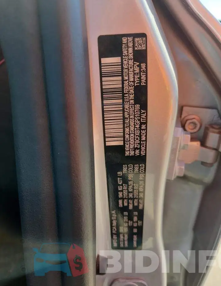 ZFBCFXBT4GP510769 Photo# 12