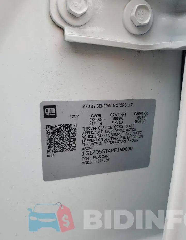 1G1ZD5ST4PF150600 Photo# 12