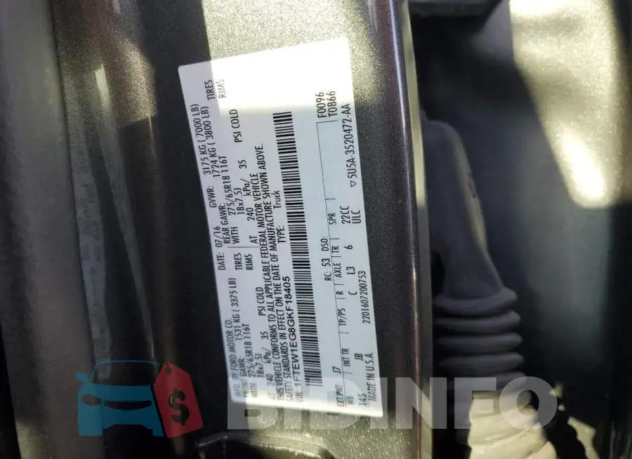 1FTEW1EG8GKF18405 Photo# 12