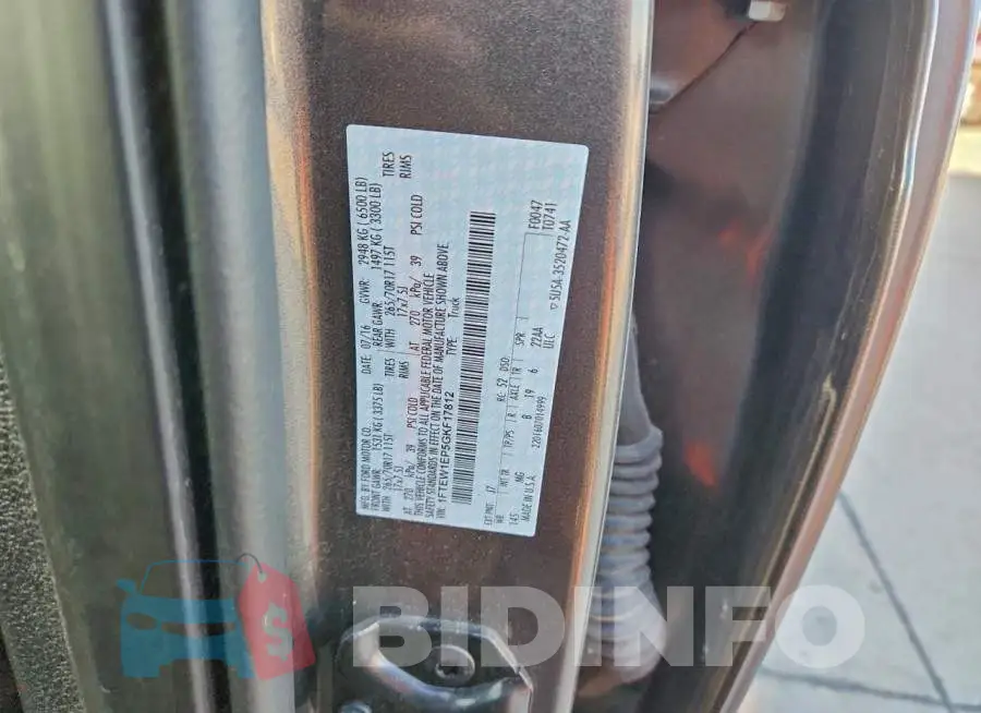 1FTEW1EP5GKF17812 Photo# 12