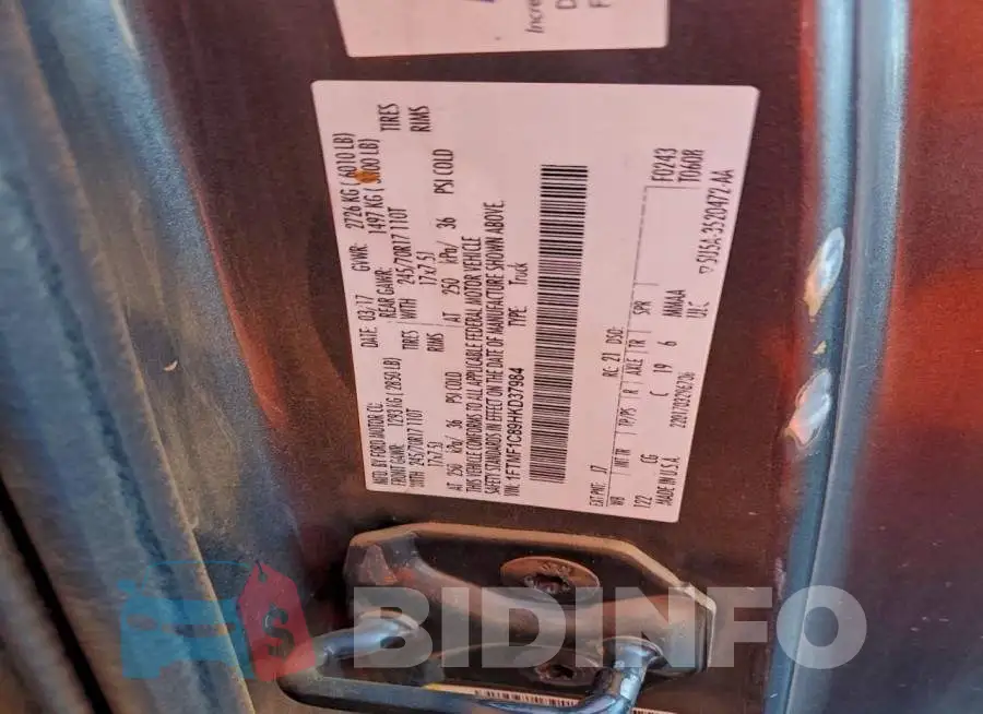 1FTMF1C89HKD37984 Photo# 12