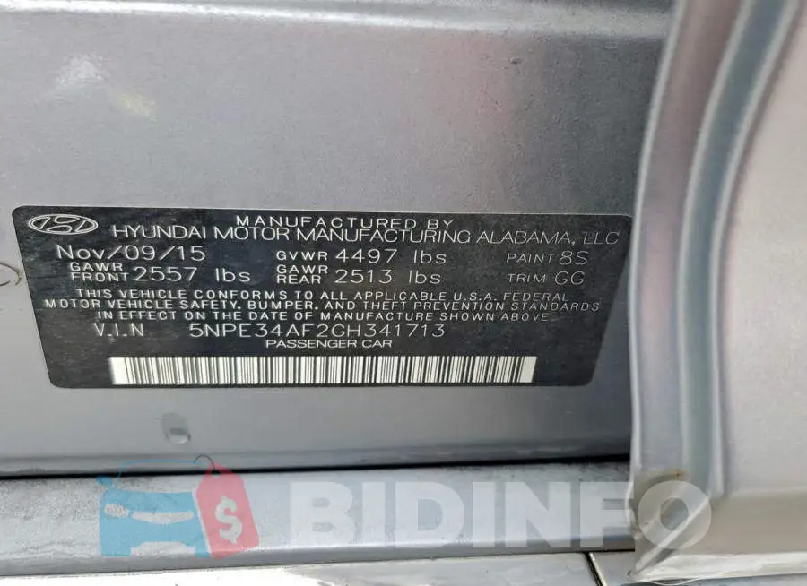 5NPE34AF2GH341713 Photo# 12