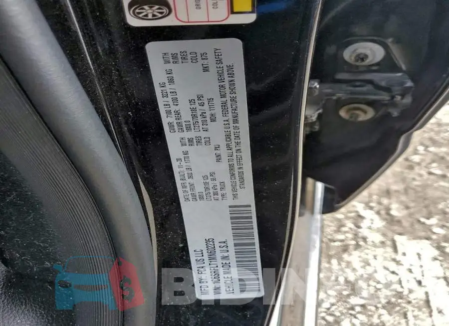 1C6SRFLT1MN602235 Photo# 12