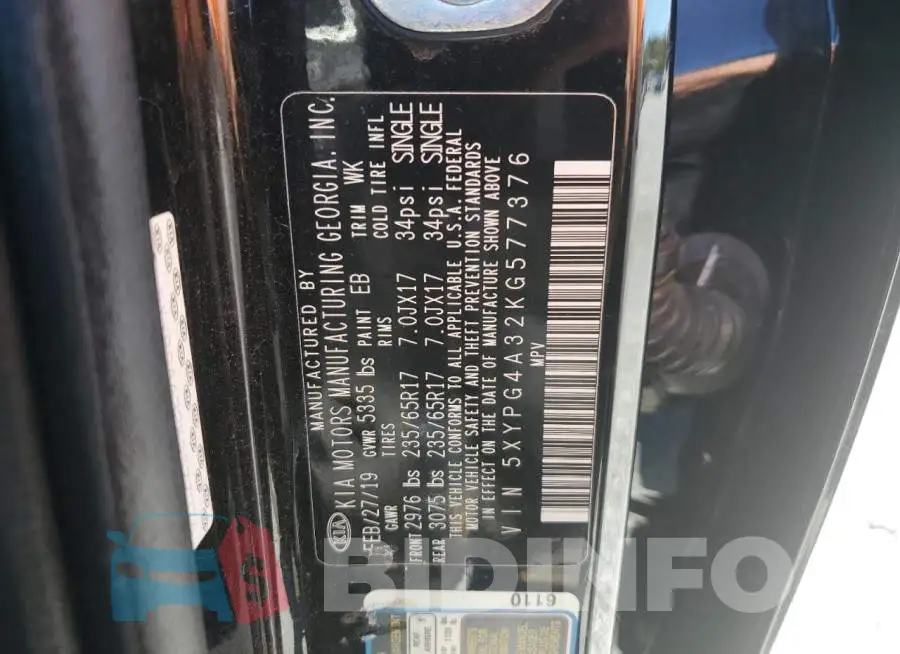 5XYPG4A32KG577376 Photo# 13