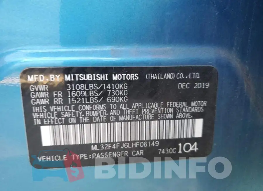 ML32F4FJ6LHF06149 Photo# 12