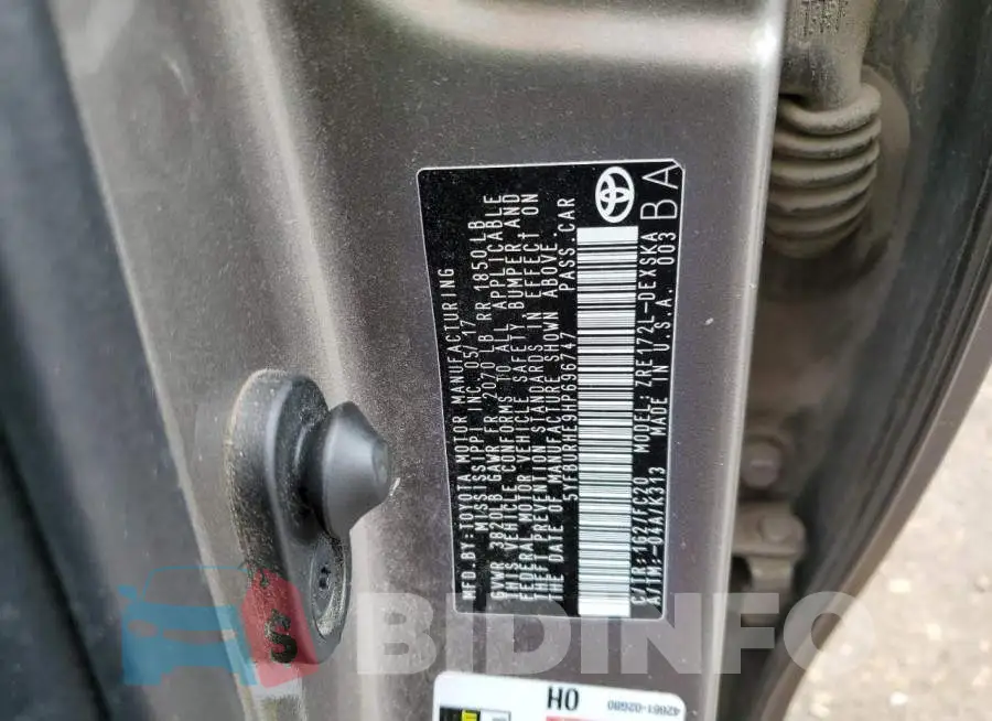 5YFBURHE9HP696747 Photo# 12