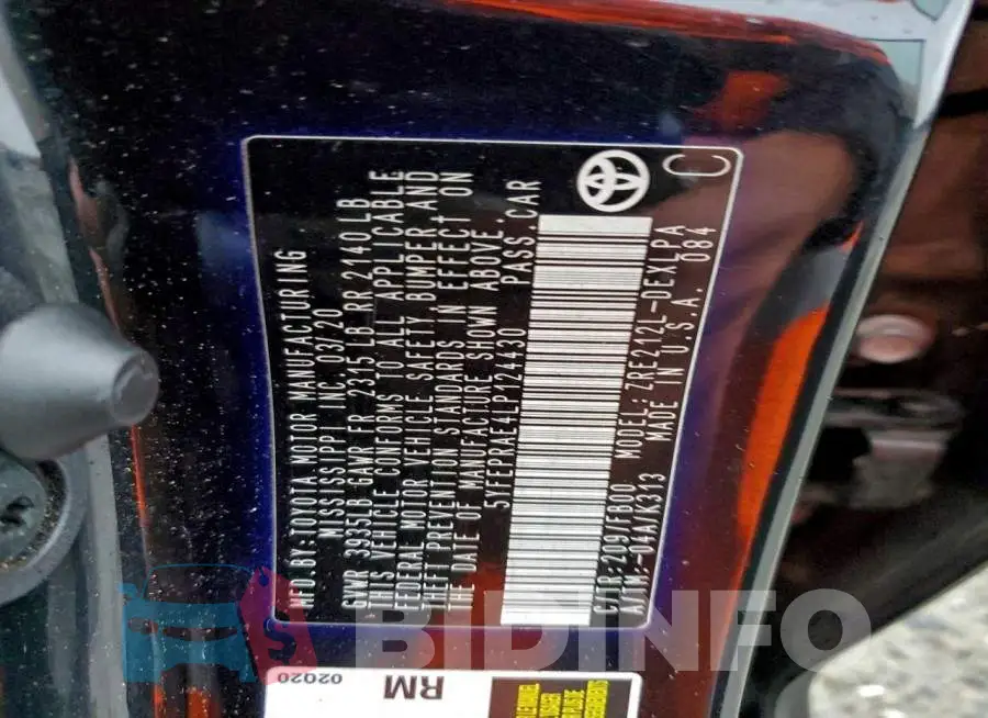 5YFEPRAE4LP124430 Photo# 12