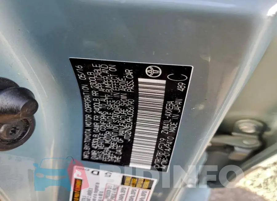 JTDZN3EU9HJ056790 Photo# 12