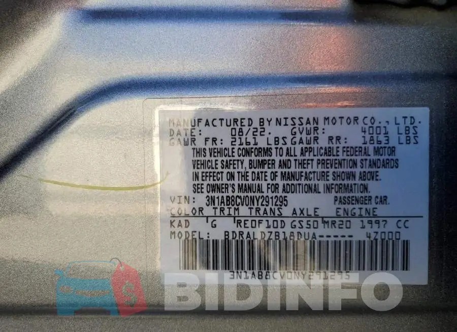 3N1AB8CV0NY291295 Photo# 12