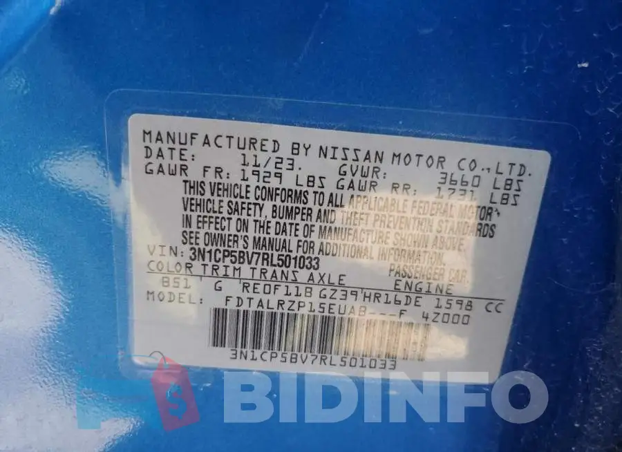 3N1CP5BV7RL501033 Photo# 13