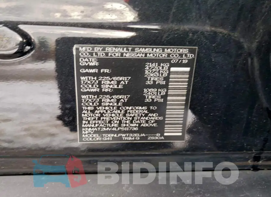 KNMAT2MV4LP511736 Photo# 13