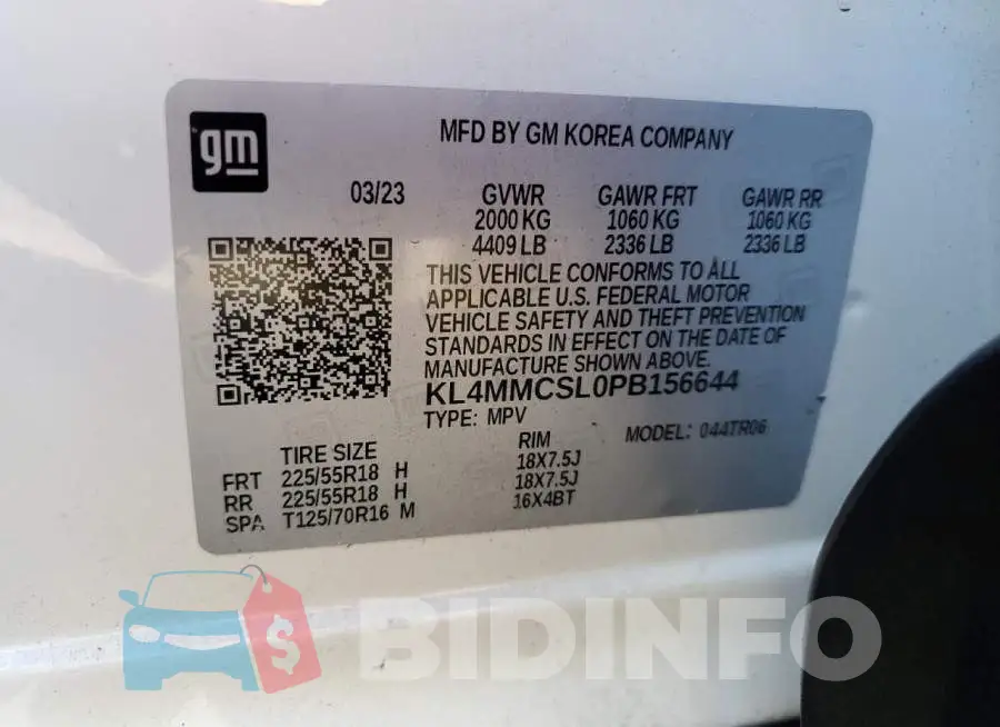 KL4MMCSL0PB156644 Photo# 14