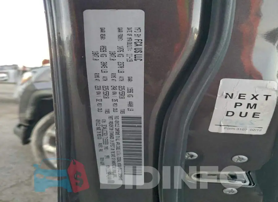 3C4NJCCB2LT155559 Photo# 14