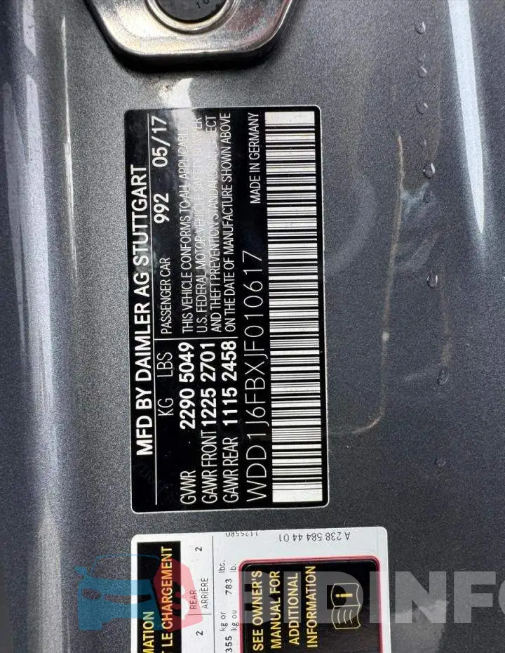 WDD1J6FBXJF010617 Photo# 10