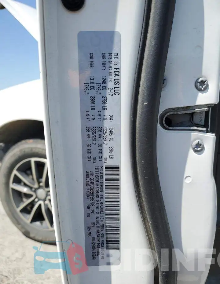 3C4PDCAB9HT598706 Photo# 14