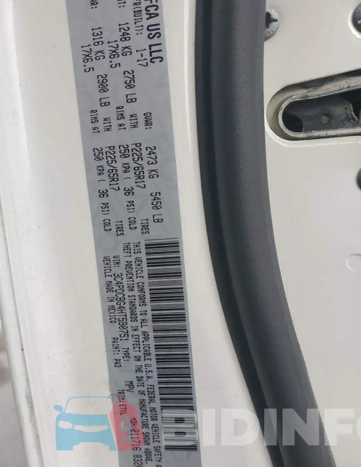 3C4PDCBG4HT590751 Photo# 14