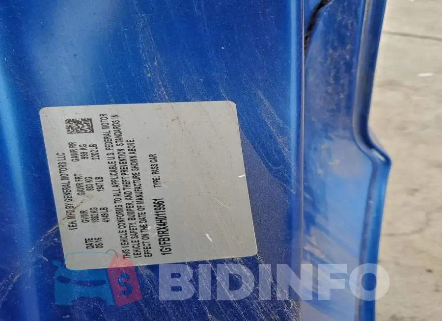 1G1FB1RX4H0119961 Photo# 12