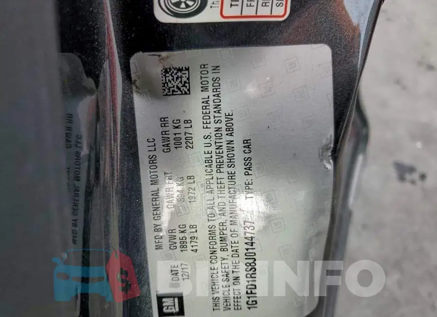 1G1FD1RS8J0144737 Photo# 12