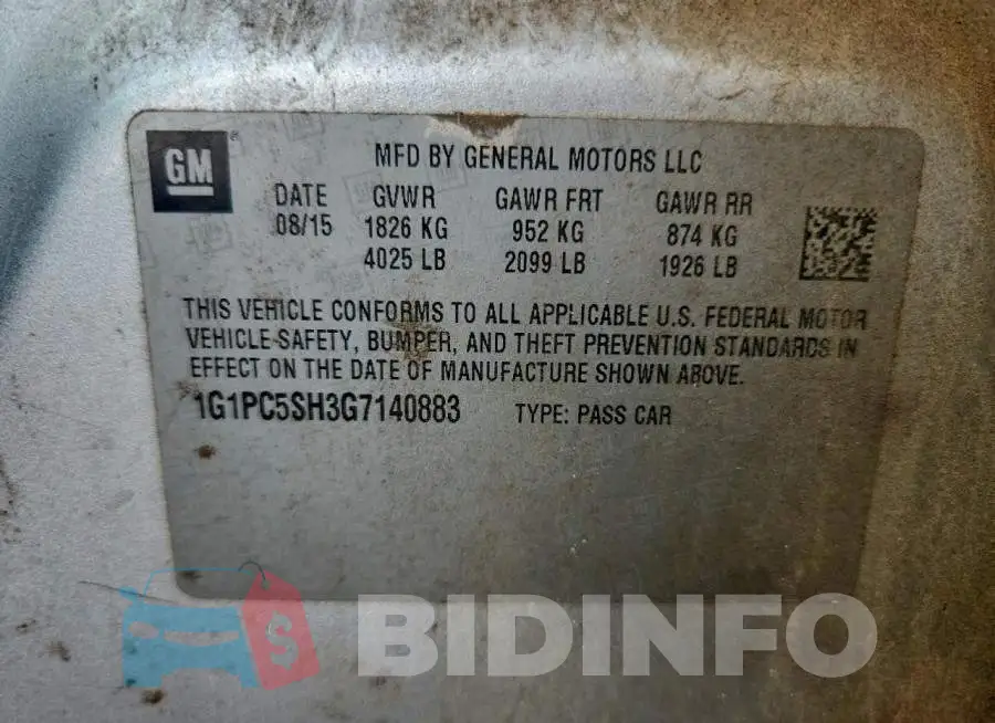 1G1PC5SH3G7140883 Photo# 12