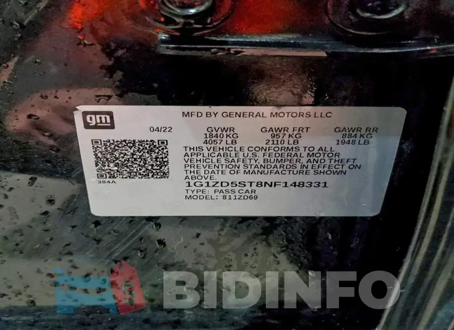 1G1ZD5ST8NF148331 Photo# 12