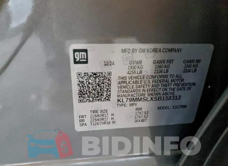 KL79MMSLXSB158313 Photo# 13