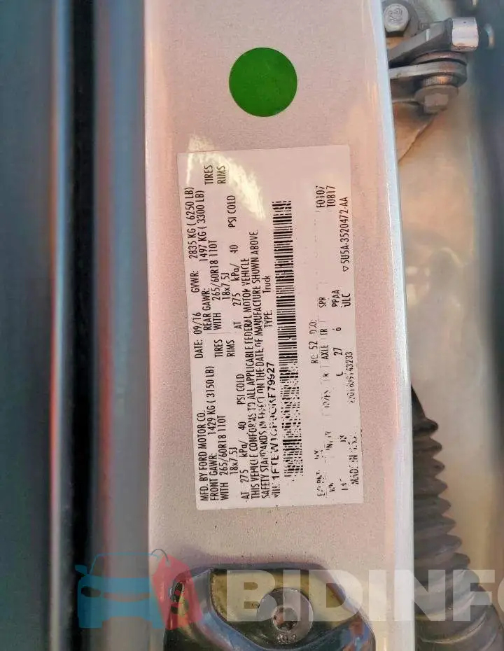 1FTEW1CP9GKF79927 Photo# 12