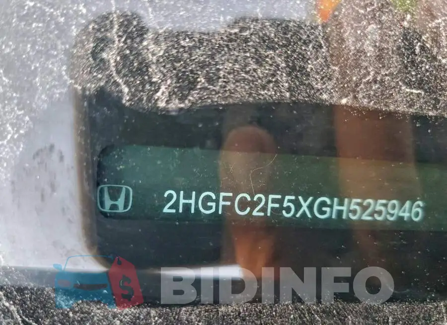 2HGFC2F5XGH525946 Photo# 12
