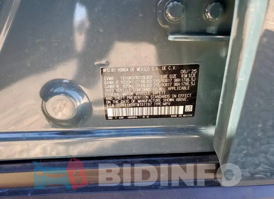 3CZRZ1H39TM707787 Photo# 13