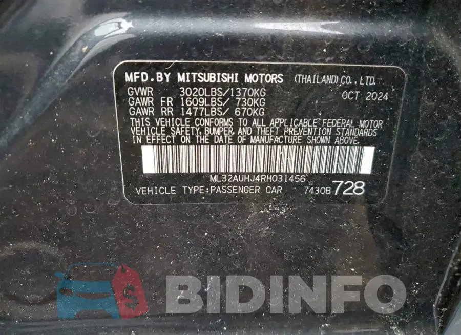 ML32AUHJ4RH031456 Photo# 12