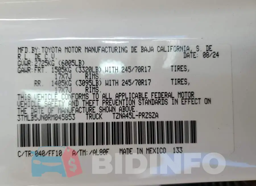 3TMLB5JN0RM045853 Photo# 12