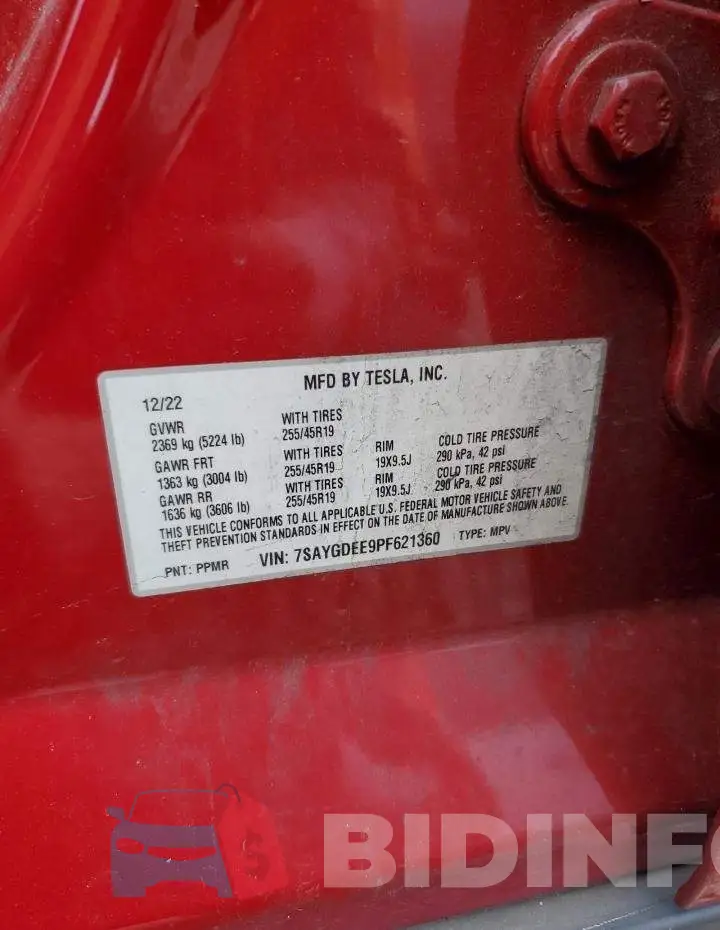 7SAYGDEE9PF621360 Photo# 13