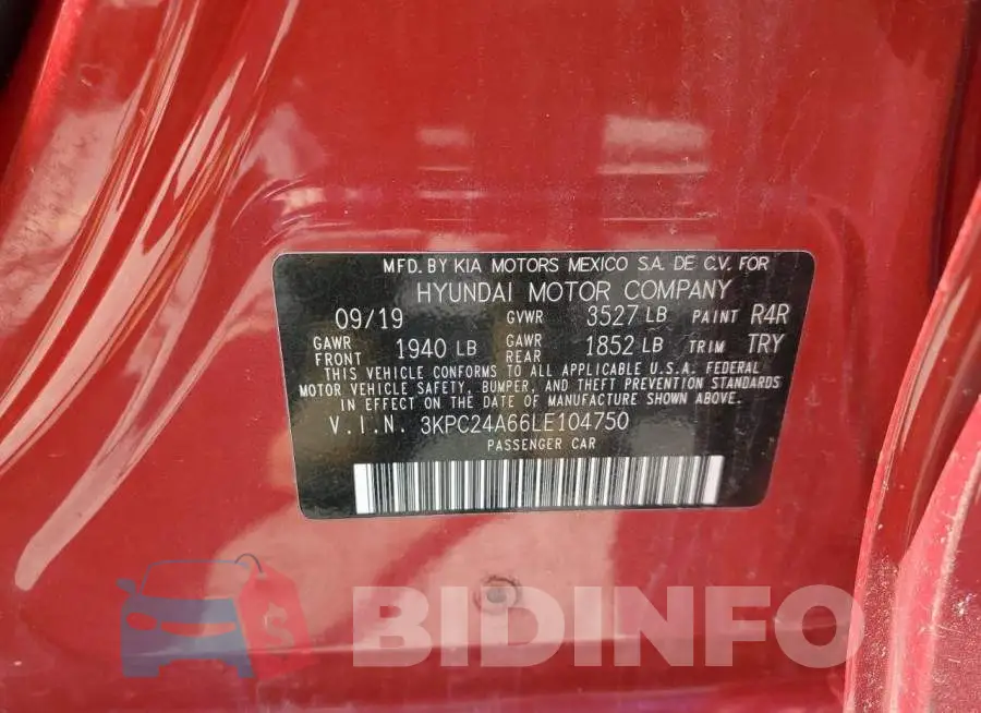 3KPC24A66LE104750 Photo# 12