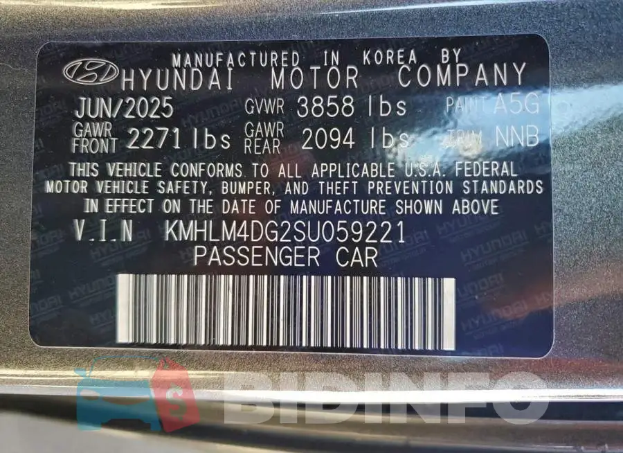 KMHLM4DG2SU059221 Photo# 12