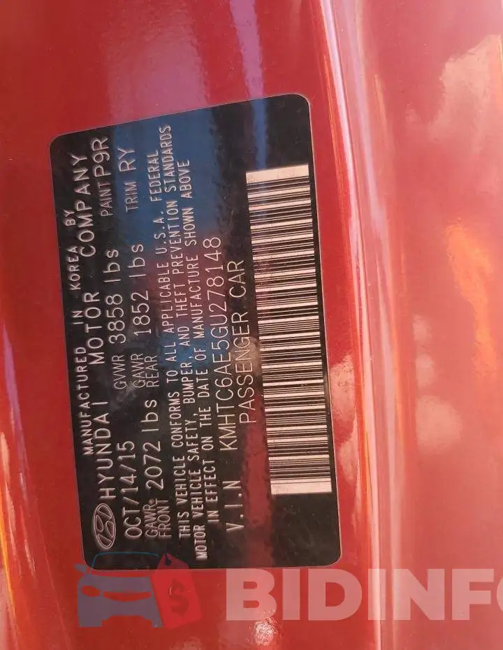 KMHTC6AE5GU278148 Photo# 12