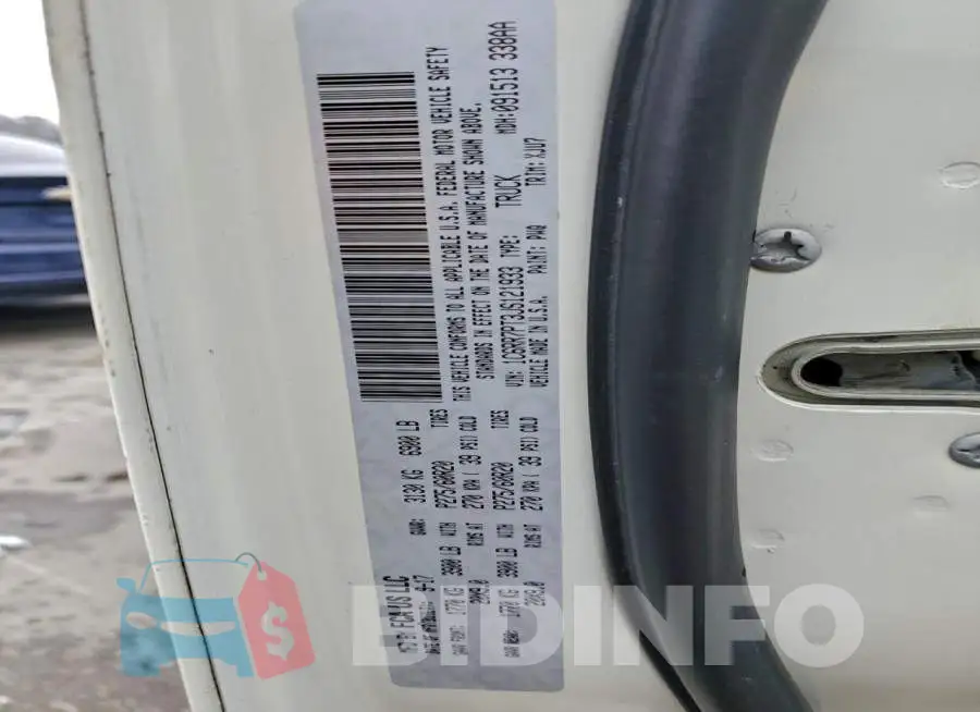 1C6RR7PT3JS121933 Photo# 12