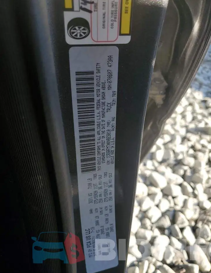 1C6SRFMTXKN923010 Photo# 12