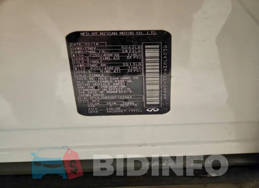 3PCAJ5M3XKF102963 Photo# 13