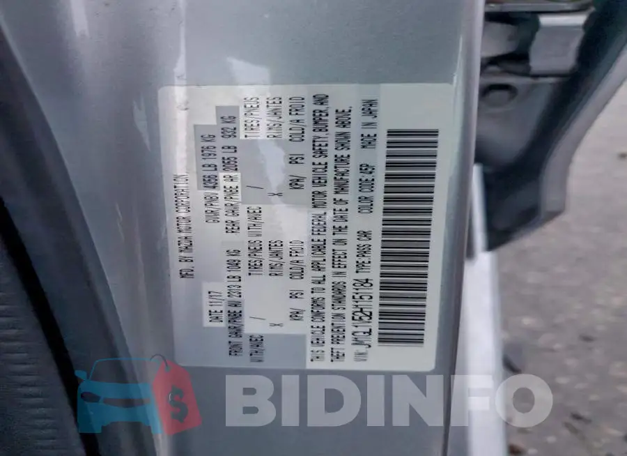 JM1GL1V52H1151184 Photo# 12