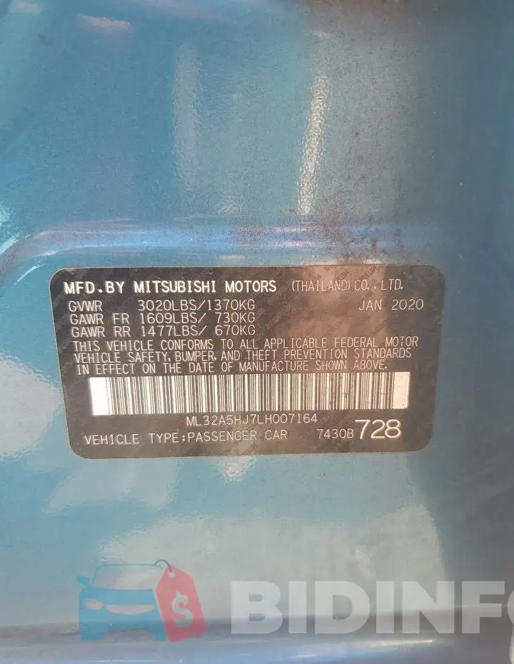 ML32A5HJ7LH007164 Photo# 13