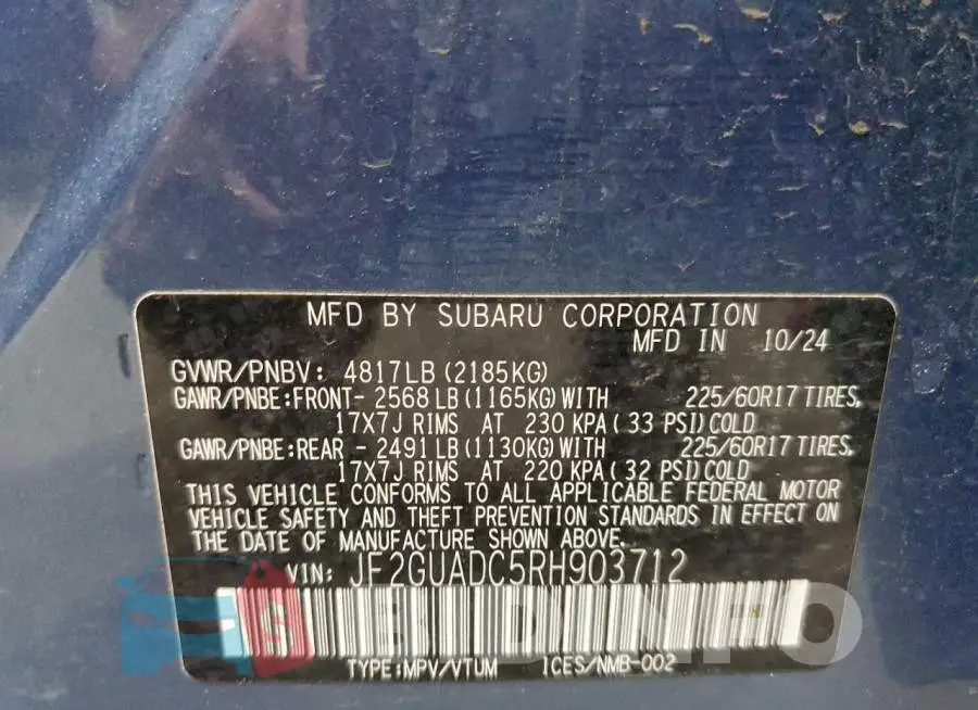 JF2GUADC5RH903712 Photo# 12