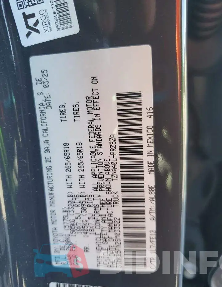 3TMKB5FN2SM033522 Photo# 13