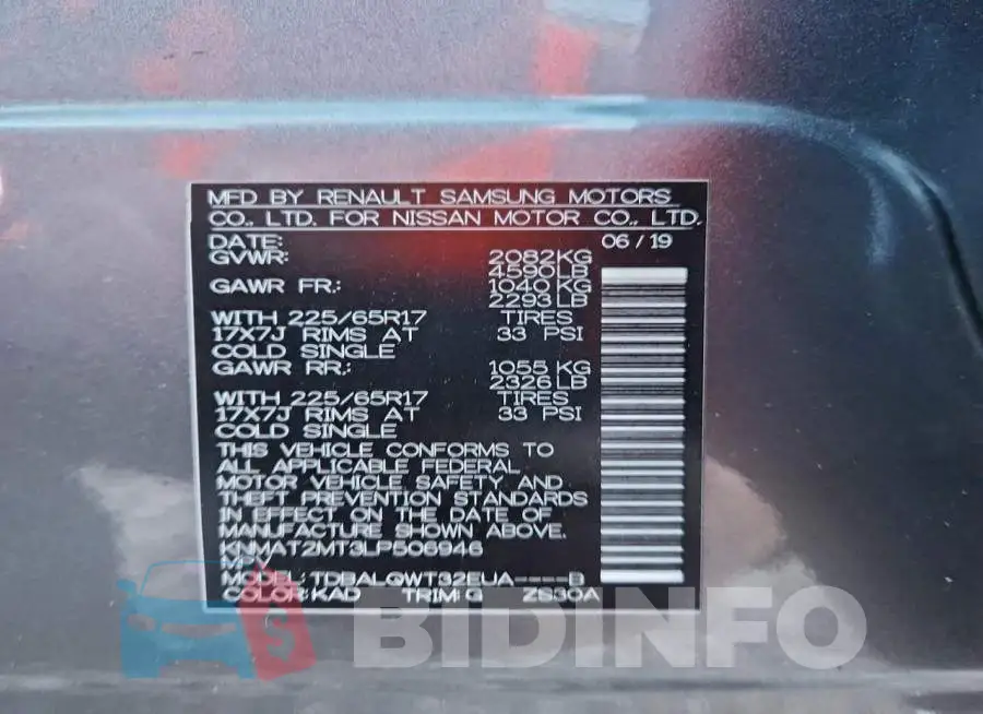 KNMAT2MT3LP506946 Photo# 14