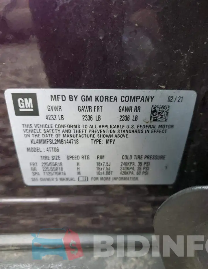 KL4MMFSL2MB144718 Photo# 13