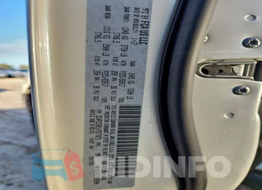 3C4PDCAB1HT577073 Photo# 13