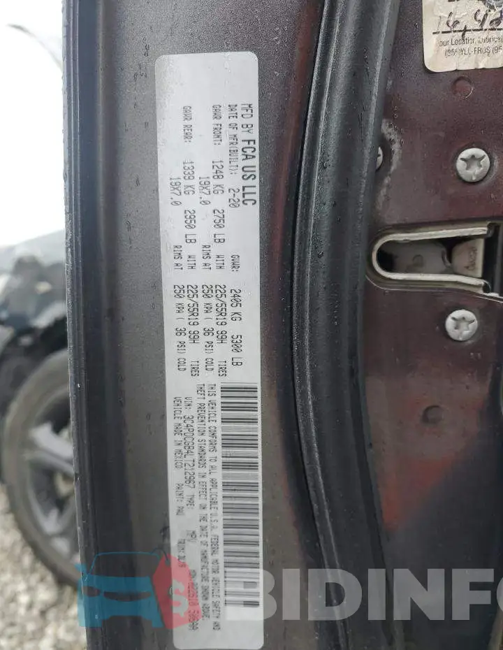 3C4PDCGB4LT212967 Photo# 13