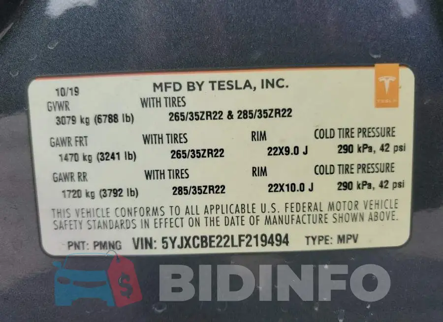 5YJXCBE22LF219494 Photo# 14