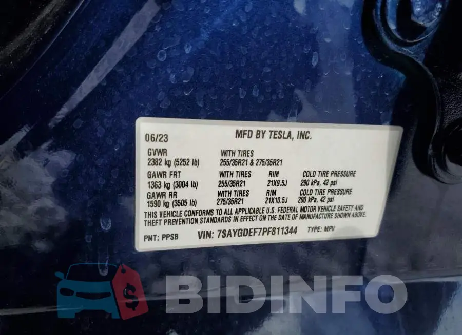 7SAYGDEF7PF811344 Photo# 13
