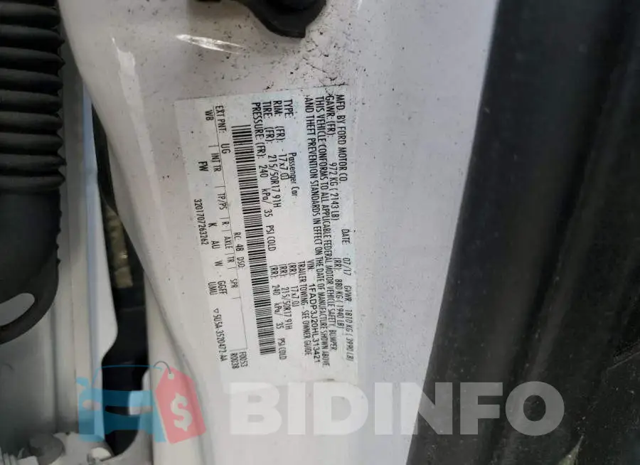 1FADP3J20HL313421 Photo# 12