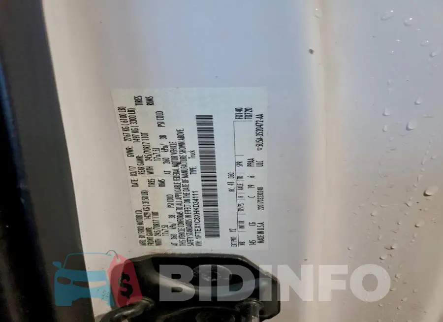 1FTEX1C8XHKD34111 Photo# 12