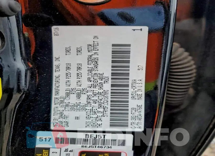 5TFRM5F13GX107893 Photo# 12